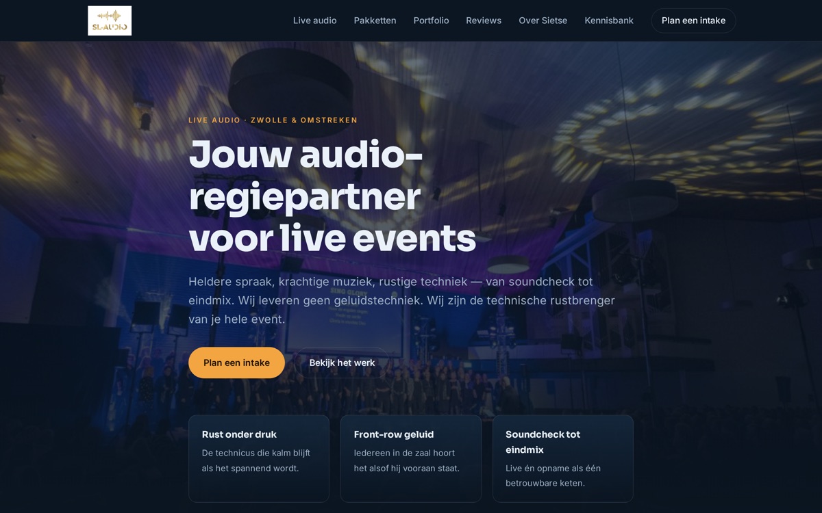 Website van SL-Audio